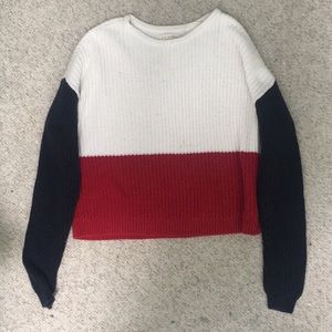 Pacsun Red, White, and Blue Sweater